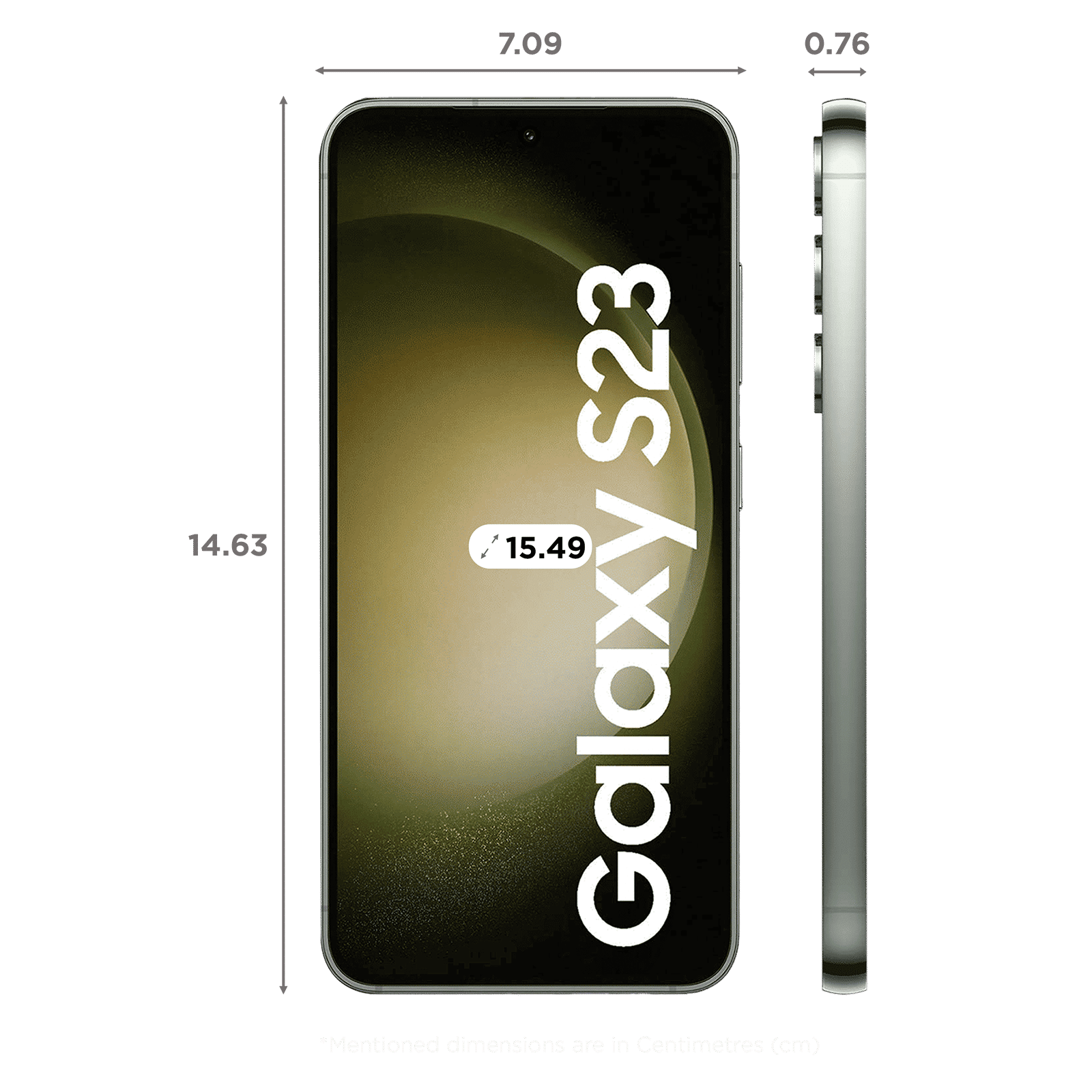 Buy SAMSUNG Galaxy S23 5G (8GB RAM, 128GB, Green) Online - Croma